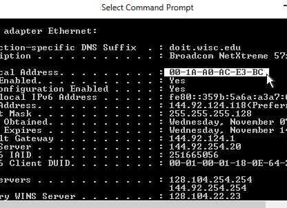 Как посмотреть «MAC», «IP» и «DNS» адреса в Windows 10?